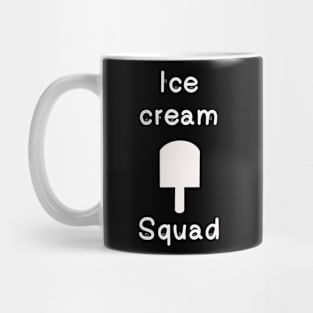 Ice cream bar popsicle squad for summer party design Mug